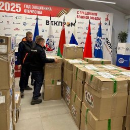 В рамках братских связей РФ и РБ в Беларусь отправлены ёлочные игрушки и раскраски от ВЕКПРОМ